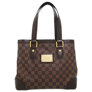 Louis Vuitton Damier Ebene Brown Hampstead Tote Bag